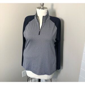 Plus Size Quarter Zip Pullover